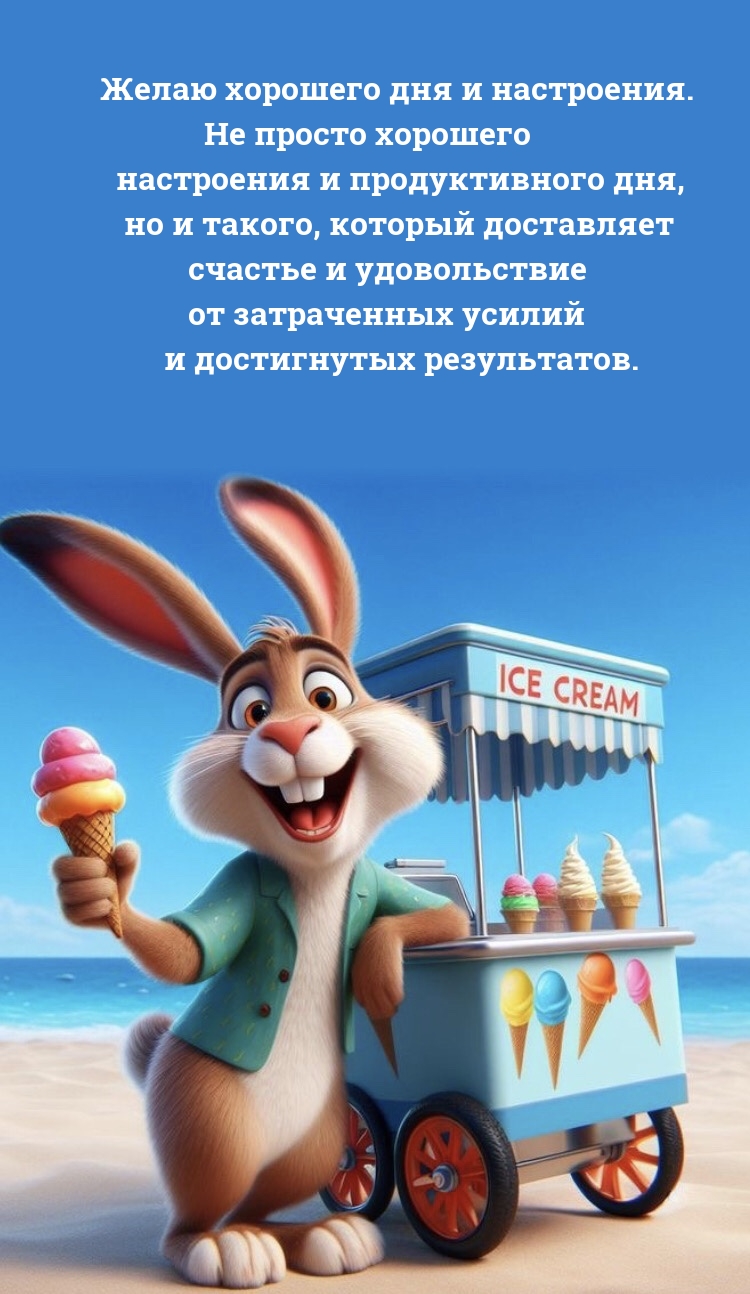 Не просто хорошего настроения и продуктивного дня