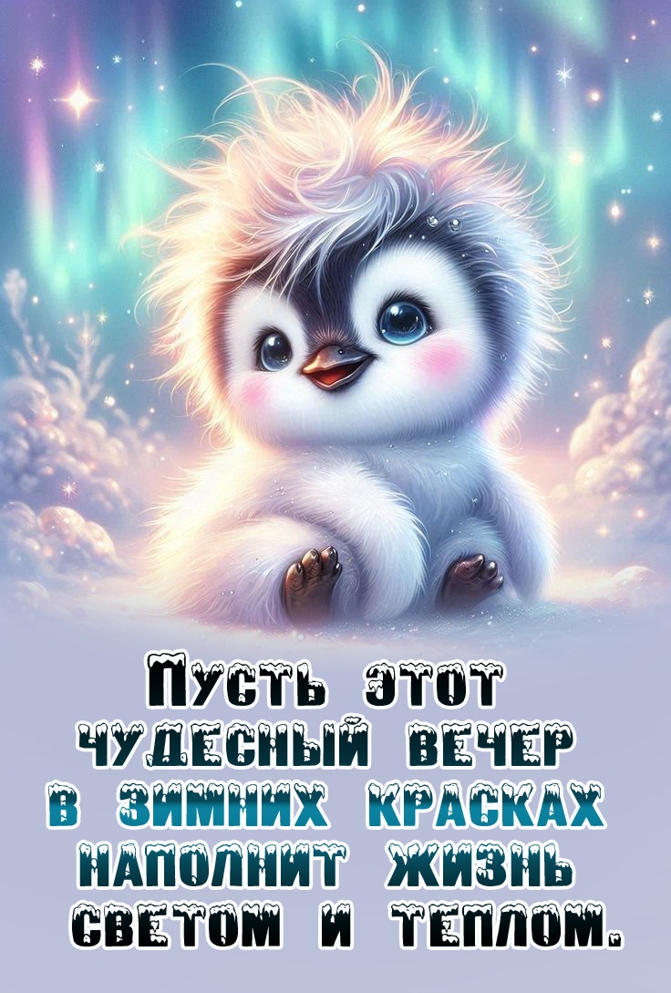 Пусть вечер наполнит жизнь светом