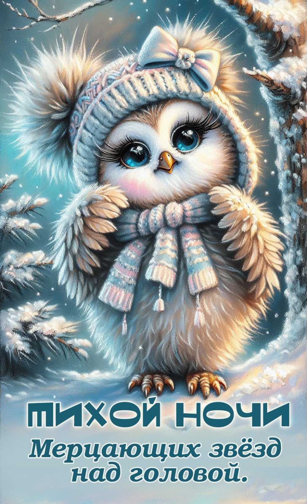 Мерцающих звёзд над головой.